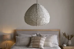 Hirana Cotton Lampshade - Natural - Large