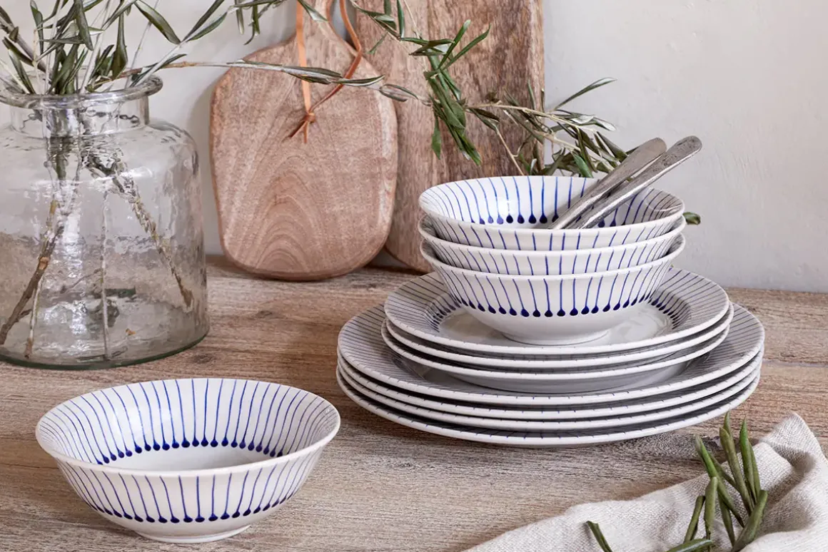 Iba Cereal Bowl - Indigo