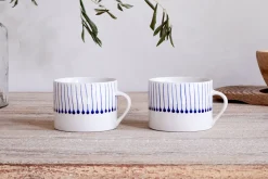 Iba Mug - Indigo - Large (Set of 2)
