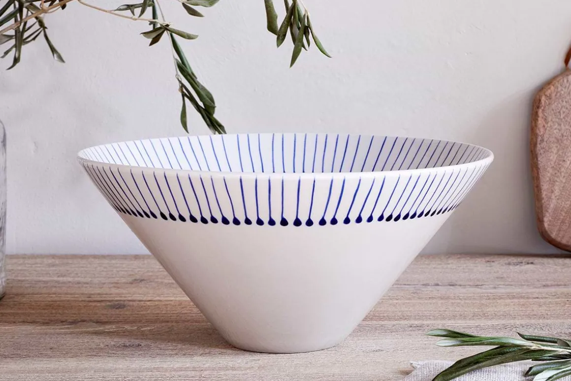 Iba Serving Bowl - Indigo