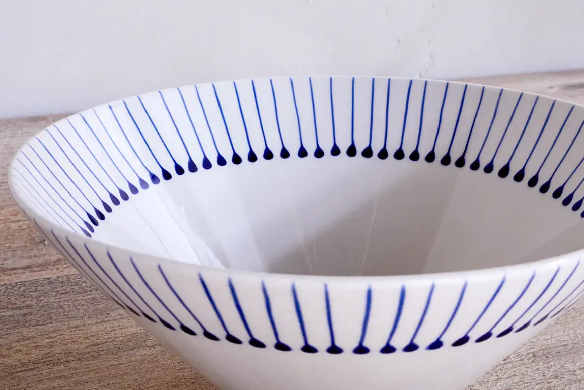 Iba Serving Bowl - Indigo