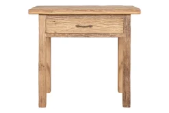 Ibo Reclaimed Wood 1 Drawer Console Table - Natural