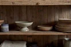 Ibo Reclaimed Wood & Glass Sideboard - Natural