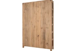 Ibo Reclaimed Wood & Glass Cabinet - Natural - Wide