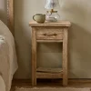 Ibo Reclaimed Wood Bedside Table - Natural