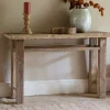 Ibo Reclaimed Wood Console Table - Natural