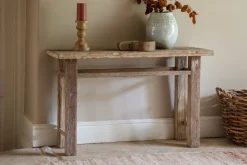Ibo Reclaimed Wood Console Table - Natural