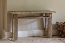 Ibo Reclaimed Wood Console Table - Natural