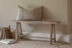 Ibo Reclaimed Wood Long Bench - Natural