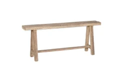 Ibo Reclaimed Wood Long Bench - Natural