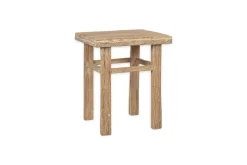 Ibo Reclaimed Wood Side Table - Natural