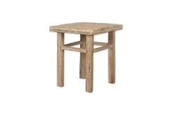Ibo Reclaimed Wood Side Table - Natural