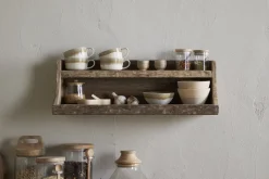 Ibo Reclaimed Wood Storage Shelf - Natural