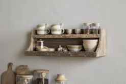 Ibo Reclaimed Wood Storage Shelf - Natural