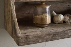 Ibo Reclaimed Wood Storage Shelf - Natural