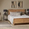 Indali Mango Wood Bed - Natural