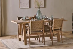 Indali Mango Wood Dining Table - Natural