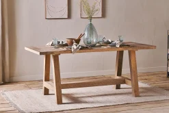 Indali Mango Wood Dining Table - Natural