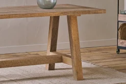 Indali Mango Wood Dining Table - Natural