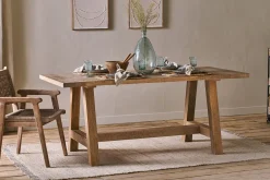 Indali Mango Wood Dining Table - Natural