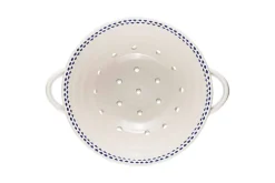 Indigo Drop Colander - Indigo