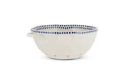 Indigo Drop Colander - Indigo