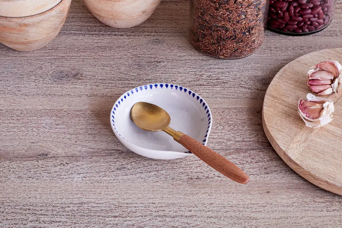 Indigo Drop Spoon Rest - Indigo