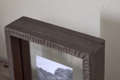 Indu Standing Mango Wood Frame - Dark Ash