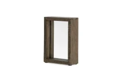 Indu Standing Mango Wood Frame - Dark Ash