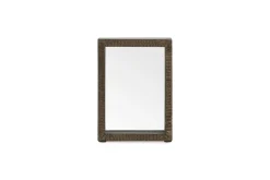 Indu Standing Mango Wood Frame - Dark Ash