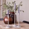 Inigo Candle Holder - Aged Zinc
