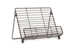 Inkollu Wire Bookstand - Aged Brass