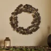 Ishana Wreath - Antique Brass