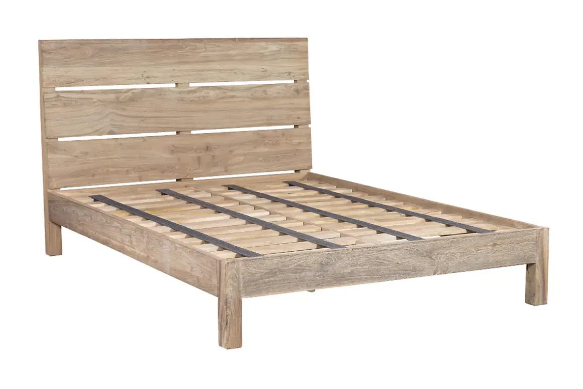 Iya Reclaimed Wood Bed - Natural