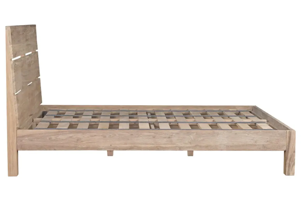 Iya Reclaimed Wood Bed - Natural