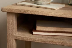 Iya Reclaimed Wood Bedside Table - Natural