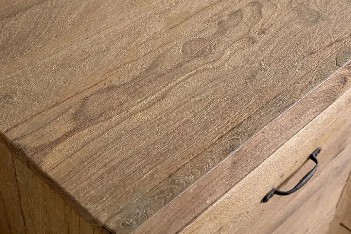 Iya Reclaimed Wood Chest of Drawers - Natural - Small
