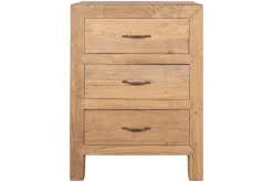 Iya Reclaimed Wood Chest of Drawers - Natural - Small