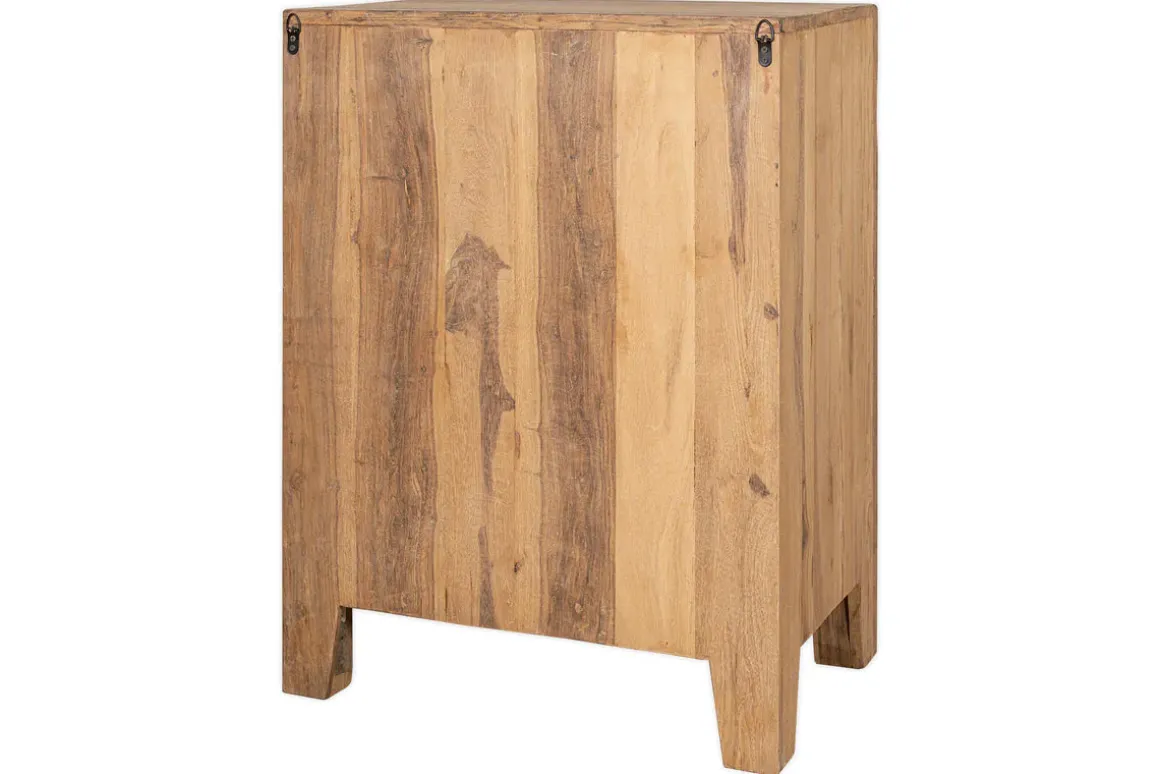 Iya Reclaimed Wood Chest of Drawers - Natural - Small