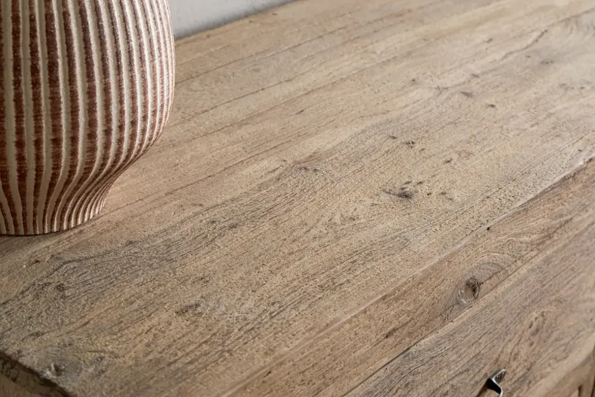 Iya Reclaimed Wood Chest of Drawers - Natural - Large