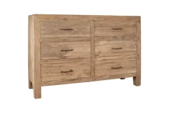 Iya Reclaimed Wood Chest of Drawers - Natural - Large