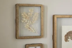 Jahala Wall Hung Photo Frame - Antique Brass