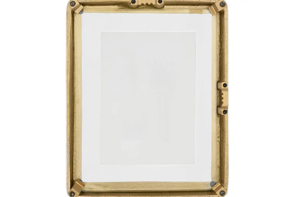 Jahala Wall Hung Photo Frame - Antique Brass