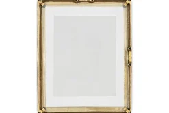 Jahala Wall Hung Photo Frame - Antique Brass