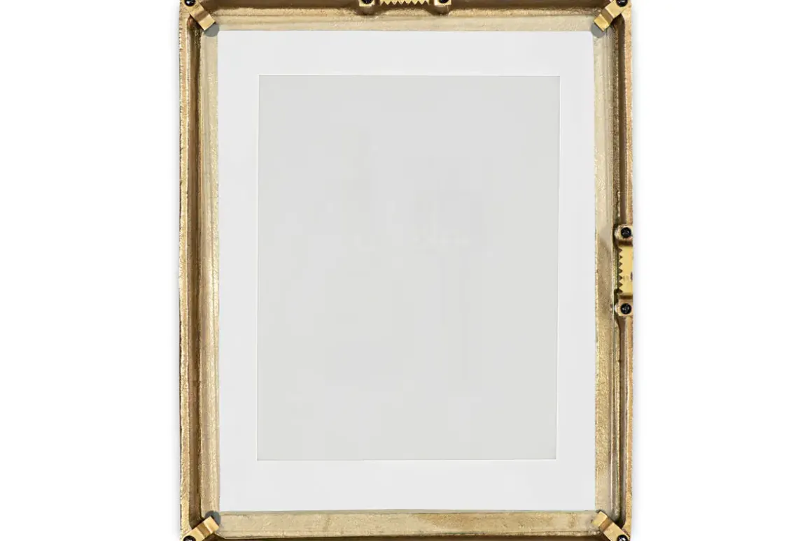 Jahala Wall Hung Photo Frame - Antique Brass
