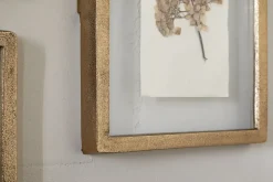 Jahala Wall Hung Photo Frame - Antique Brass