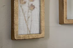 Jahala Wall Hung Photo Frame - Antique Brass