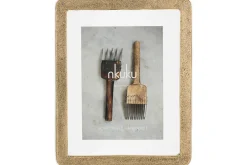 Jahala Wall Hung Photo Frame - Antique Brass