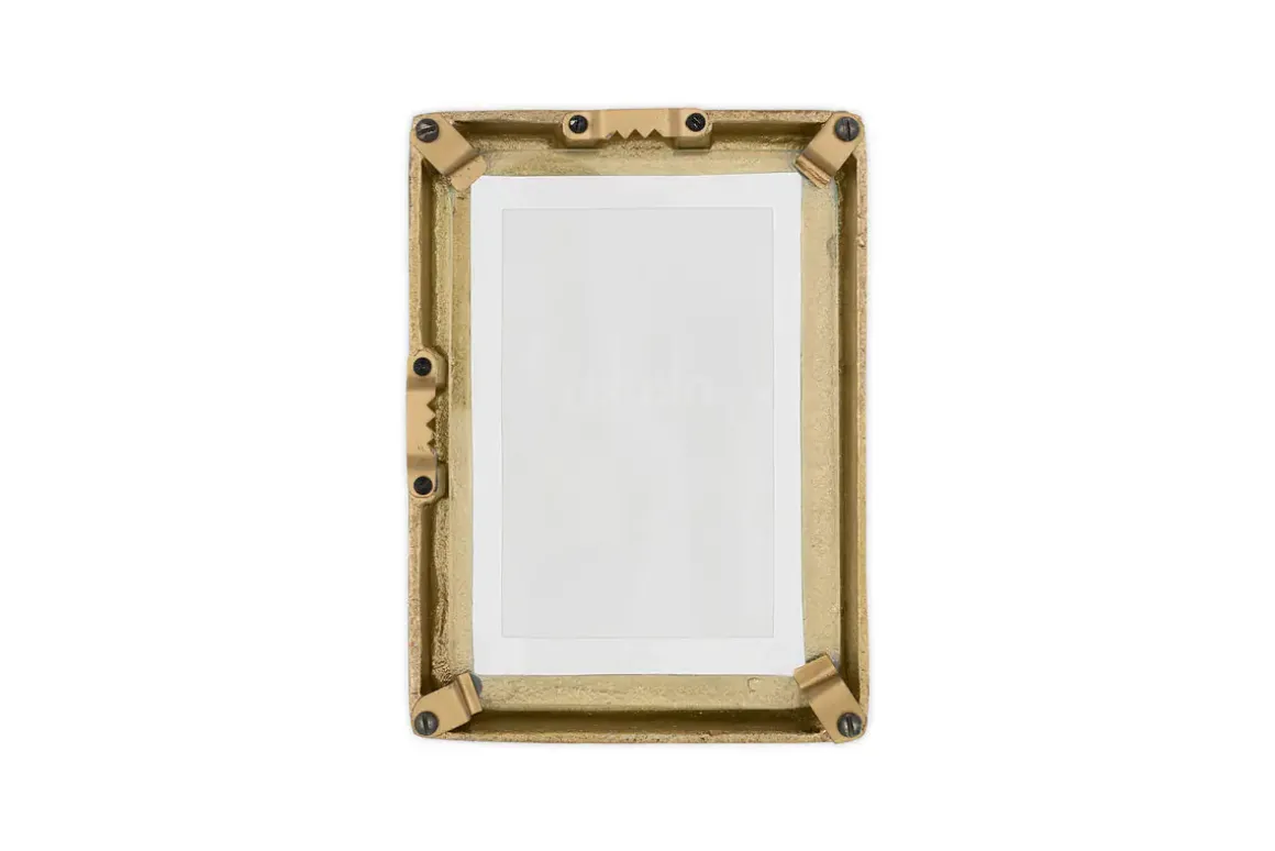 Jahala Wall Hung Photo Frame - Antique Brass