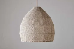 Jahari Woven Jute Pendant - Natural